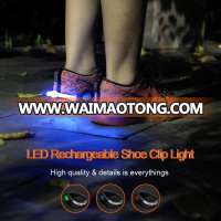 Super bright LEDs new arrival led for shoes light / shoe safety clip for night running (Accept OEM)